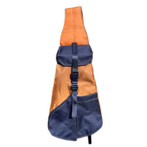 Pintér Studio Rust Track Unisex Waterproof Canvas Sling Bag/w. Plastic Straps Slides